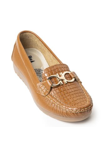 Sky Walk Mocasines Para Mujer En Cuero 802G10MIEL Skywalk