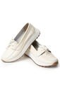 Sky Walk Mocasines Para Mujer En Cuero 802G11BEIGE de Skywalk