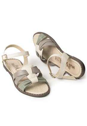 Sky Walk Sandalia Casual Mujer 432961TIERRA