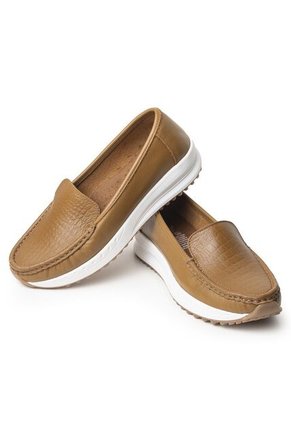 Sky Walk Mocasines Para Mujer En Cuero 752SK06MIEL