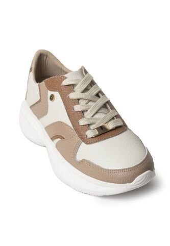 Sky Walk Zapato Casual En Cuero Para Mujer 512HNC702NUDE Skywalk