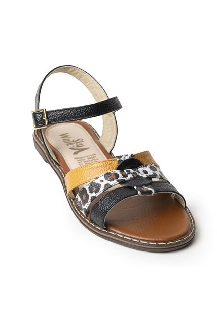 Sky Walk Sandalia Casual Mujer 432858NEGRO