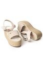 Plataformas Altas En Yute De Capellada En Cuero 682YN-05BEIGE de Skywalk