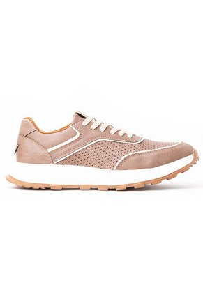 Sky Walk Tenis Casual Hombre 663103A-43BEIGE