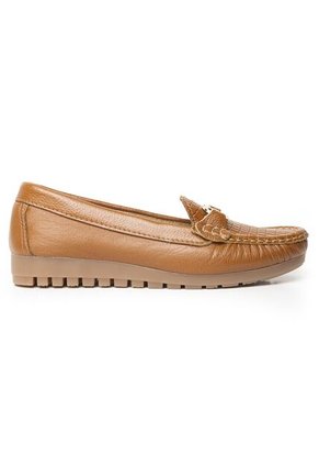 Sky Walk Mocasines Para Mujer En Cuero 802G10MIEL