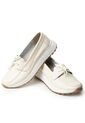 Sky Walk Mocasines Para Mujer En Cuero 802G11BEIGE de Skywalk