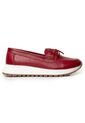 Sky Walk Mocasines Para Mujer En Cuero 802G11ROJO de Skywalk