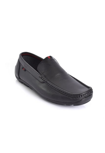 SkyWalk Mocasín Clásico En Cuero Para Caballero 663145017NEGRO
