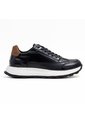 Sky Walk Tenis Urbanos En Cuero Para Hombre 66311175-0NEGRO de Skywalk