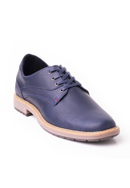 Sky Walk Zapato Cordon En Cuero Para Caballero 66311193AZUL