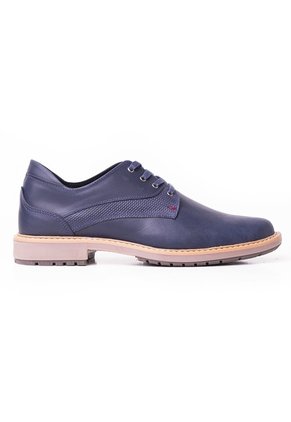 Sky Walk Zapato Cordon En Cuero Para Caballero 66311193AZUL