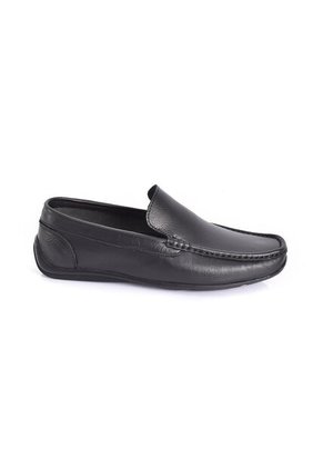 SkyWalk Mocasín Clásico En Cuero Para Caballero 663145044NEGRO