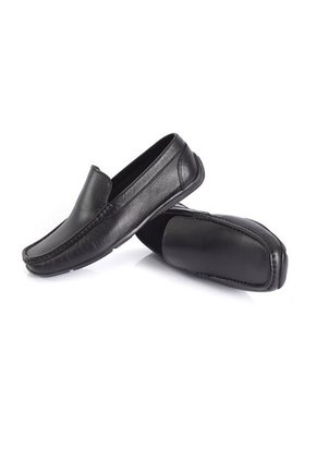 SkyWalk Mocasín Clásico En Cuero Para Caballero 663145044NEGRO