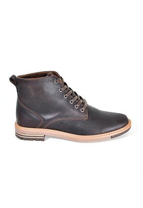 Sky Walk Botas Cordon Casual Cuero Hombre 66311150CAFE