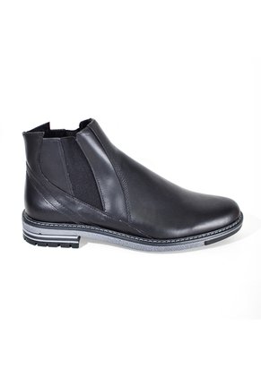 Sky Walk Botines Chelsea Clasico Cuero Hombre 663111104NEGRO