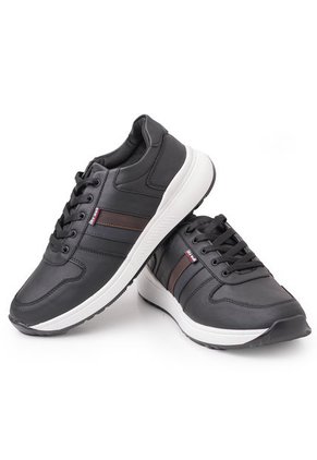 Sky Walk Tenis Urbanos Para Hombre 6631042585NEGRO
