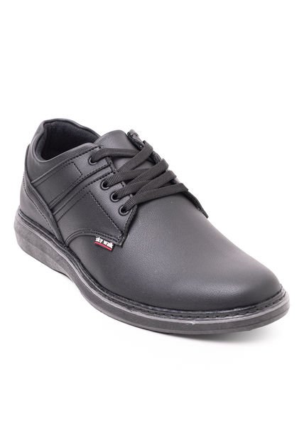 Sky Walk Zapato Casual Para Hombre 6631042578NEGRO