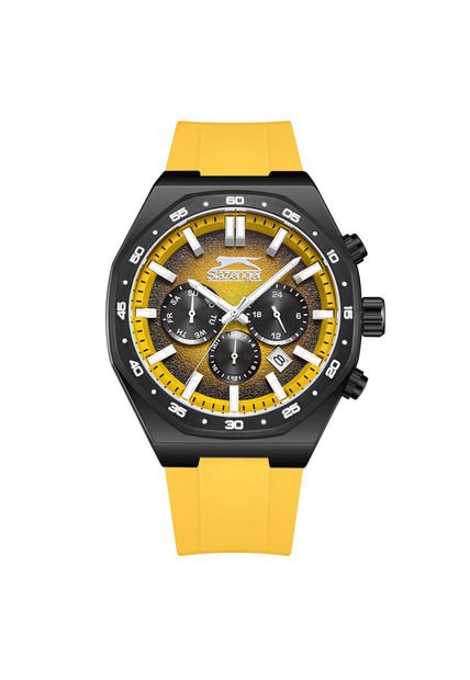 Relojes Slazenger Hombre Gents. Relojes Silicona Amarillo SL.9.2341.2.04