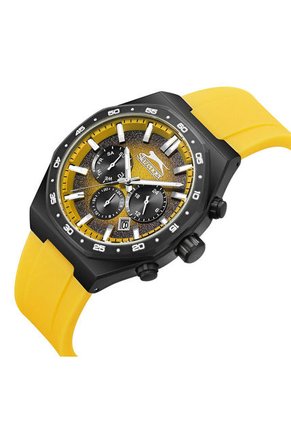 Relojes Slazenger Hombre Gents. Relojes Silicona Amarillo SL.9.2341.2.04