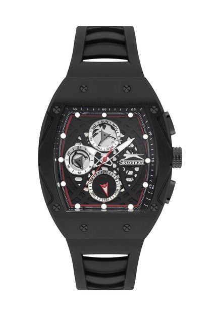 Relojes Slazenger Hombre Silicona Negro SL.9.2257.2.01