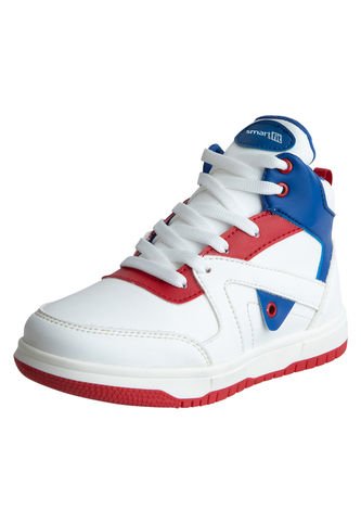 Sneakers Altos Para Niño Blanco Smartfit 199226 Payless Smartfit