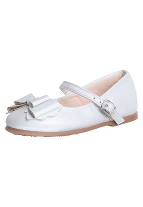 Zapatos Planos Con Lazo Para Niña Blanco Smartfit 198377 Payless