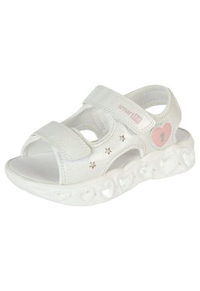 Sandalias Con Diseño De Corazones Para Niña Pequeña Blanco Smartfit 201092 Payless