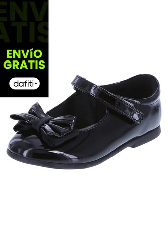 Zapatos Elena Mary Jane Para Niñas Pequeñas Smartfit 163152 Negro Smartfit