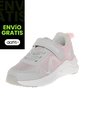 Tenis Para Niña Pequeña Gris Claro Smartfit 210180 de Smartfit