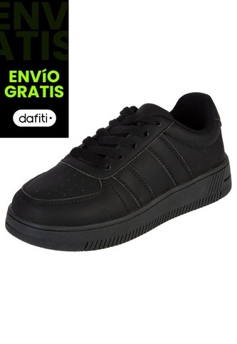 Zapatos Casuales Ellox Para Niña Negro Smartfit 201498 Smartfit