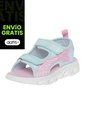 Sandalias Aurelia Para Niña Pequeña Azul Claro Smartfit 210344 de Smartfit