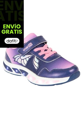 Zapatos Deportivos Lumina Para Niña Pequeña Azul Smartfit 201142 Payless Smartfit