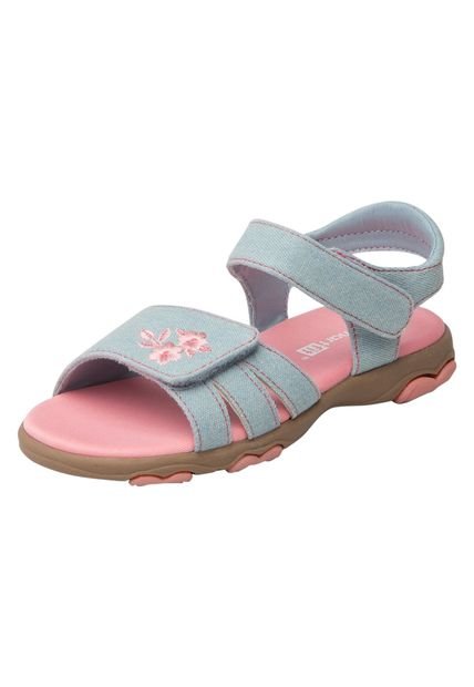 Sandalias Reese Play Para Niñas Pequeñas Azul Claro Smartfit 190856