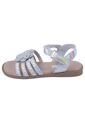 Sandalias Mila Con Diseño De Flor Para Niña Pequeña Plateado Smartfit 201086 de Smartfit