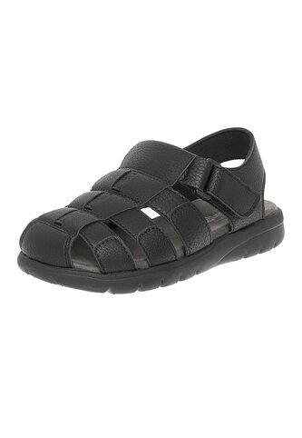 Sandalias Livingston Tipo Pescador Para Niño Negro Smartfit 210224 Smartfit