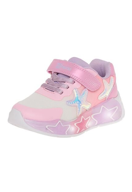 Zapatos Deportivos Para Niña Pequeña Rosa Smartfit 210412