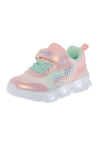 Zapatos Deportivos Twinkle Para Niña Pequeña Rosa Claro Smartfit 210399 Smartfit