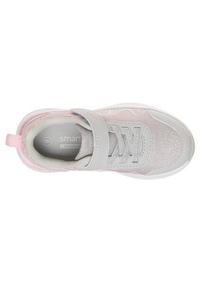 Tenis Para Niña Pequeña Gris Claro Smartfit 210180