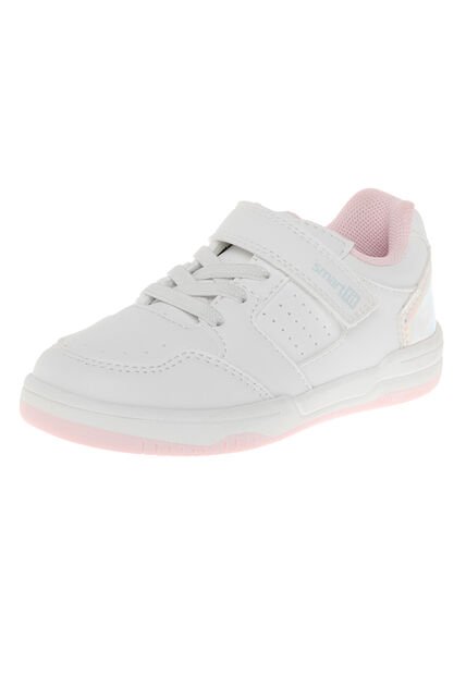 Zapatos Deportivos Amlin Para Niña Pequeña Blanco Smartfit 210640