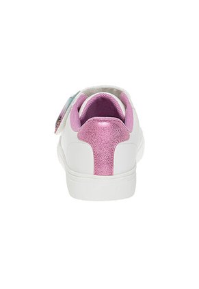 Tenis Casuales Jane Con Diseño De Corazón Para Niña Pequeña Blanco Smartfit 210345