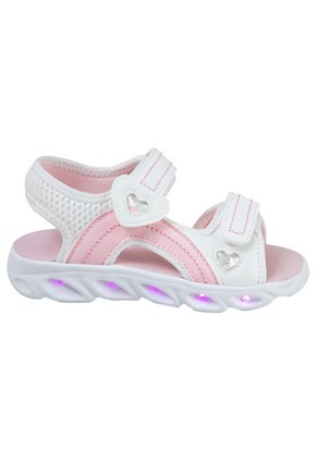 Sandalias Planas Jacky Para Niña Pequeña Blanco Smartfit 200296 Payless