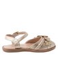 Zapatos Planos Con Diseño De Flores Para Niña Pequeña Dorado Smartfit 197568 de Smartfit