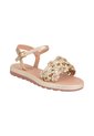 Sandalias Planas Para Niña Pequeña Dorado Smartfit 199617 de Smartfit