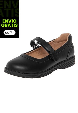 Zapatos Casuales Olivia Para Niña Negro Smartfit 210721 Smartfit