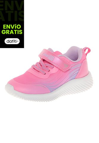 Zapatos Deportivos Para Niña Pequeña Rosa Smartfit 210743 Smartfit