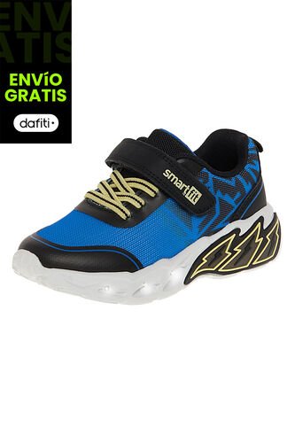 Zapatos Deportivos Vortex Para Niño Pequeño Azul Brillante Smartfit 210177 Smartfit