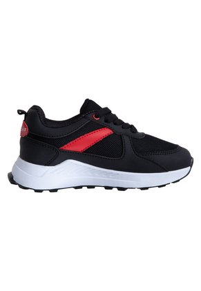 Zapatos Deportivos Con Cordones Para Niño Pequeño Negro Smartfit 198370