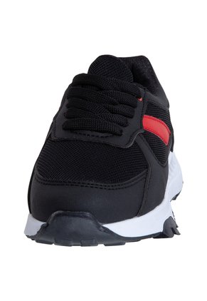 Zapatos Deportivos Con Cordones Para Niño Pequeño Negro Smartfit 198370