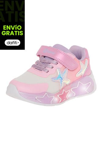 Zapatos Deportivos Para Niña Pequeña Rosa Smartfit 210412 Smartfit