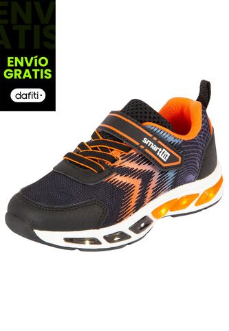 Zapatos Deportivos Speed Para Niño Pequeño Negro Smartfit 201143 Payless Smartfit